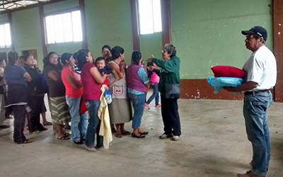 Delivery targets Tlaxcoya community, municipality of Hidalgo State Xochicuatlán.