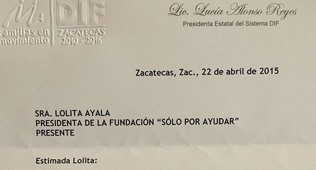 Entrega de ropa y cobijas para comunidades necesitadas de Zacatecas‏