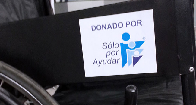 Seguimos entregando sillas de ruedas para beneficiar a quienes más lo necesitan.