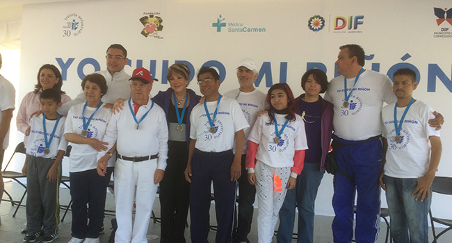 Caminata cuida tu RIÑÓN. Jurica Querétaro Abril 2016