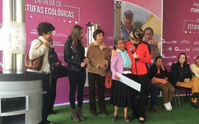 Last Friday we delivered ecological stoves in the municipality of Temoaya, State of Mexico benefiting 100 families.