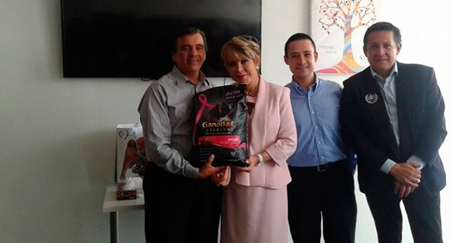 ¡Gracias Ganador por apoyarnos siempre en la lucha contra el Cáncer de mama!
