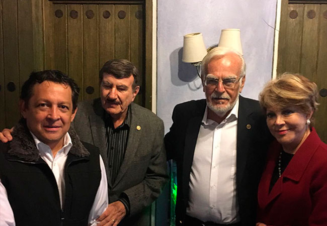 Siempre es un gusto recibir a nuestros amigos aliados de trasplante renal de Rotary Internacional Ignacio Holtz y Donald Kaminsky.