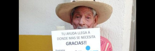Llegamos a Jungapeo Michoacán a diferentes comunidades entregando vales de despensa