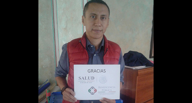 We are happy because in February kidney transplants were done to Cruz, Leonardo and René, thanks Public Charity for helping us continue our work.