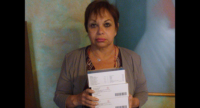 Alejandra fue beneficiada con medicamento para poder continuar su tratamiento