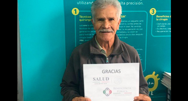 We thank the Public Benefit Heritage for supporting our health programs, with their contribution we were able to help more people recover their sight through cataract surgeries.